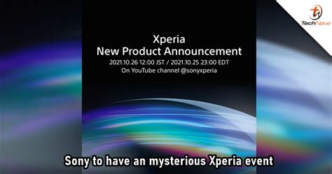 Sony Is Gearing Up For A Mysterious Xperia Event Happening On 26