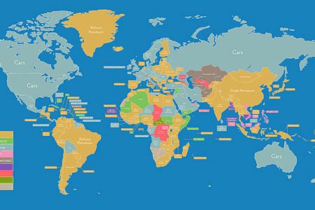 This Map Shows Every Country S Most Popular Tourist Attraction