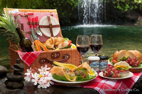 Here is an excellent selection of brilliant picnic food ideas to make your life easier if you've been searching for picnic food ideas for couples for a romantic summer picnic, you'll find delicious recipes from the savory to the sweet here! Anthony's Coffee Co. | Maui Guidebook