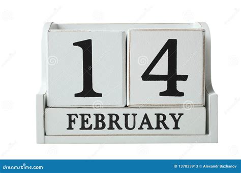 Alendar With Date February 14th Stock Image Image Of Alendar Feeling