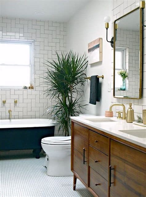 18 Distinctively Beautiful Mid Century Modern Bathroom Ideas 2022