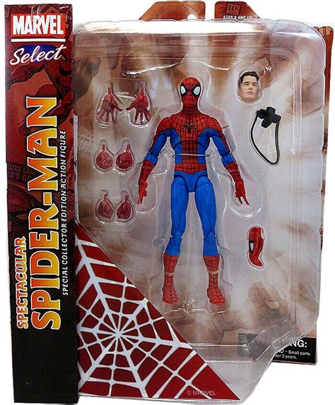 Marvel Marvel Select Spectacular Spider Man 7 Action Figure 7 Inch