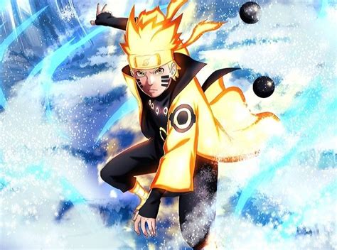 Naruto Uzumaki Sage Of Six Paths Stat Card Em 2020 Arte Naruto