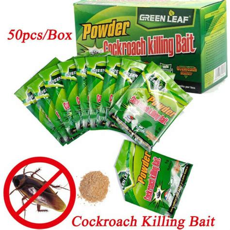 Pc Cockroach Effective Powder Killing Bait Roach Killer Pesticide For