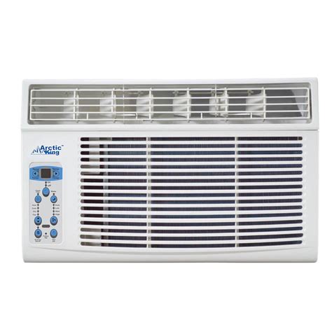 The highest btu a 110v window air conditioner can generate is 15,000 btu (you will find one example of 15,000 btu 110v window ac below). Arctic King 8,000 BTU 110-Volt Through-the-Wall Air ...