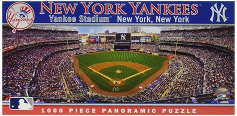 Masterpieces Mlb New York Yankees Stadium Panoramic Jigsaw Puzzle 1000