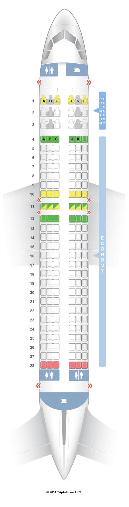 Frontier Airbus A320 Seating Chart Image To U