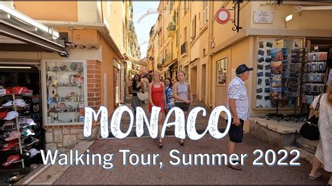 Monaco Walking Tour 4k City Of Millionaires Youtube