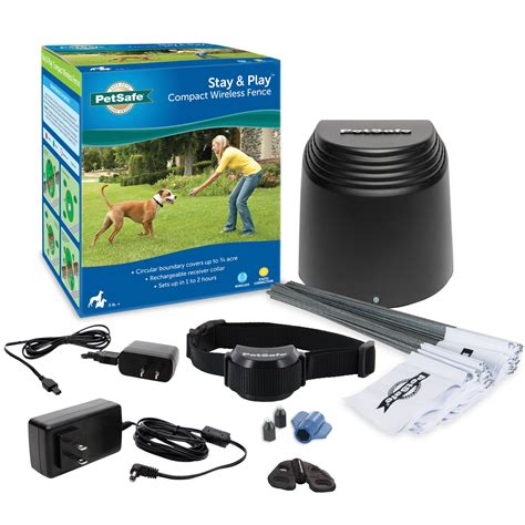 Petsafe Stay And Play Compact Wireless Fence For Dogs And Cats Waterproof