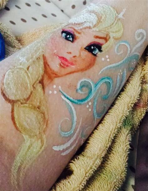 Frozen Elsa Frozen Face Painting Elsa