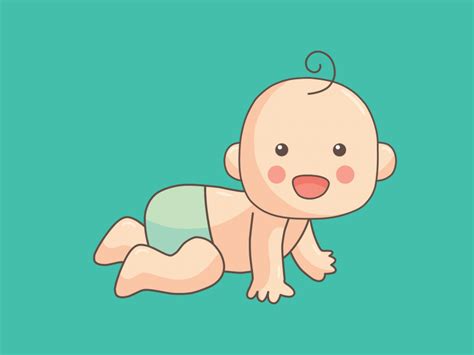 Crawling Baby Animated Gif