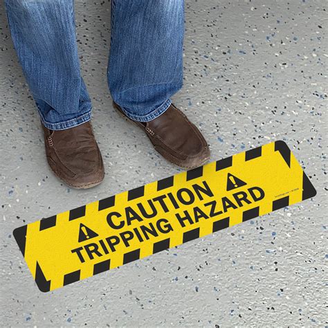 Slip And Trip Warning Signs Tripping Hazard Signs