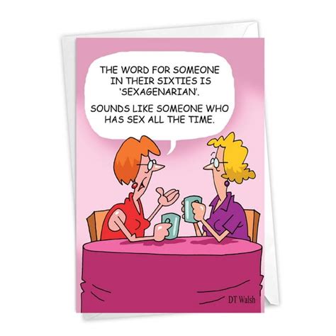 Womens Funny Happy Birthday Card Adult Humor For Ladies Bday Greeting C3645bdg