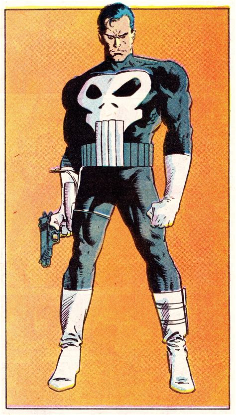 Punisher By Mike Zeck Retro Comic Art Punisher Characters Punisher