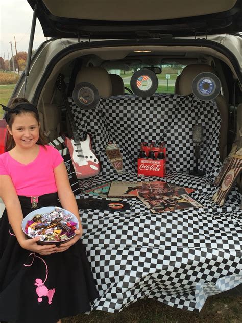 50s Themed Trunk Or Treat 1000 Trunk Or Treat Truck Or Treat