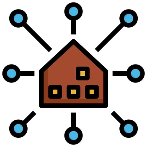 Distribution Center Free Networking Icons