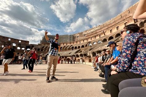 Colosseum Arena Floor Tour With Roman Forum And Palatine Hill 2024 Rome