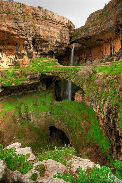 Baatara Gorge In Lebenonamazing Scenery Beautiful Places To