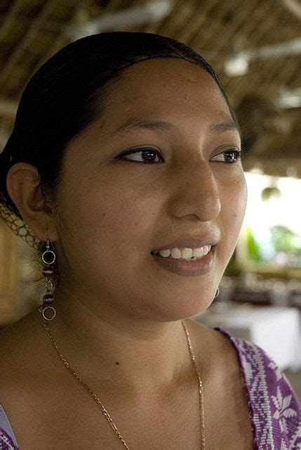 Mayan Woman Yucatan Mexico Native American Peoples Mayan Women