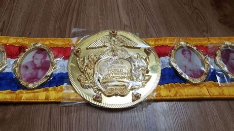 Rocky Ring Magzine Boxing Champion Ship Belt For Sale Online Ebay