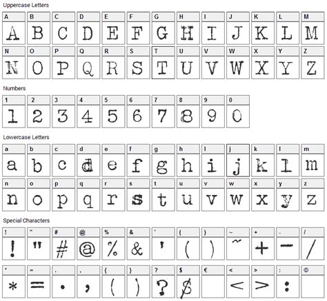 Albertsthal Typewriter Font Download Fonts4free