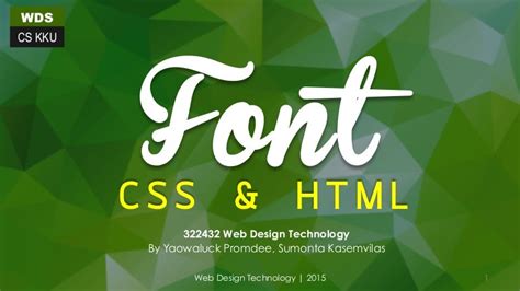 Css Font And Text Style