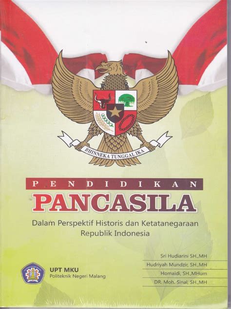 Cover Buku Pancasila