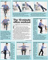 Office Fitness Exercises Pictures