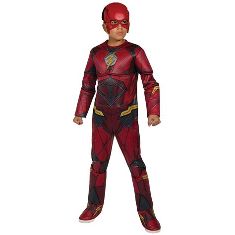 New Arrival Deluxe Child Boys Justice League The Flash Kids Superhero