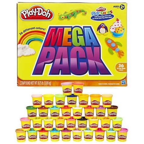 play doh 36 mega pack of colours toy at mighty ape nz