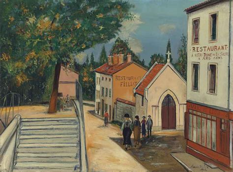 Maurice Utrillo Chapelle Notre Dame De La Salette à Ars Ain 1926