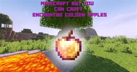 Minecraft But You Can Craft Enchanted Golden Apples Minecraft Data Pack