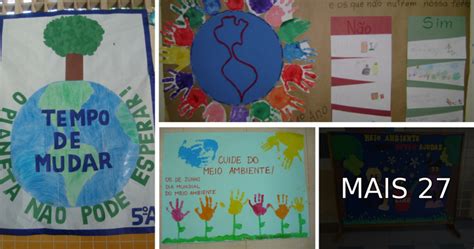Os alunos do 2º período da educação infantil se uniram para promover o. Cartaz Meio Ambiente para Educação Infantil na escola ...