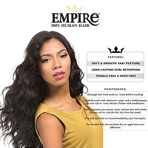 Empire Body Wave Weaving Hair 100 Human Sensationnel 12