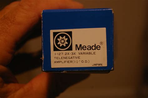 Meade 2x 3x Multi Coated Telenegative Japan Astromart