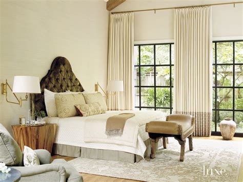 Mediterranean Cream Master Bedroom Luxe Interiors Design