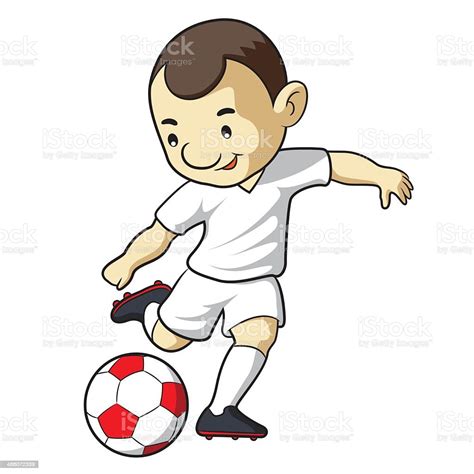 Soccer Kid Cartoon Stock Illustration Download Image Now Istock