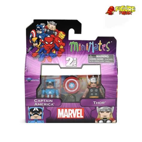Marvel Minimates Best Of Series 1 Captain America And Thor 1349 Picclick