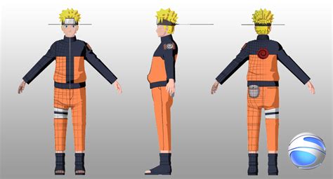 Naruto 3d Model By Show940 On Deviantart