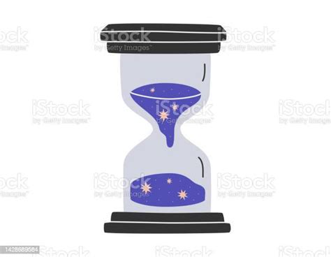 Magic Hourglass Illustration Stock Illustration Download Image Now