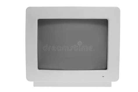 Old Computer Monitor Stock Photo Image Of Vintage Monitor 4908876