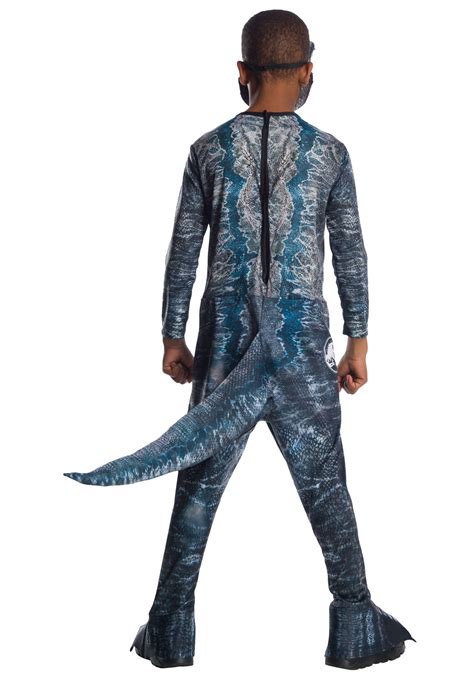 Jurassic World Fallen Kingdom Blue Velociraptor Costume For Kids