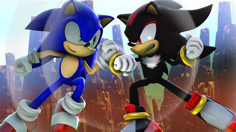 Sonic Vs Shadow Sonic Animation Youtube