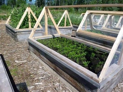 Raised Garden Bed With Greenhouse Cover Gardenbz