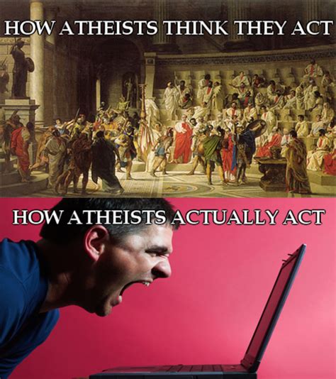 Reality Versus Atheists What You Think You Look Like Vs What You