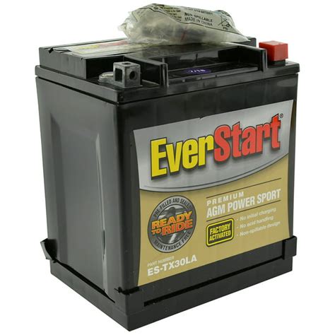 Everstart Premium Agm Power Sport Battery Group Size Es Tx30la