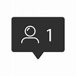 Follow Button Transparent Followers Follower Icon Notification