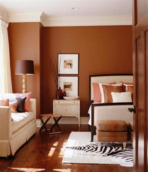 Moroccan furniture and decor accessories, yellow, orange and red wall paint colors and color schemes, used for bedroom decorating in. Warm tones | Brown living room decor, Beautiful bedroom ...
