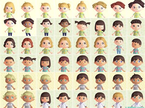 One of the first tasks when starting up animal crossing: Hairstyles In Acnh : Animal Crossing New Horizons Hair All ...