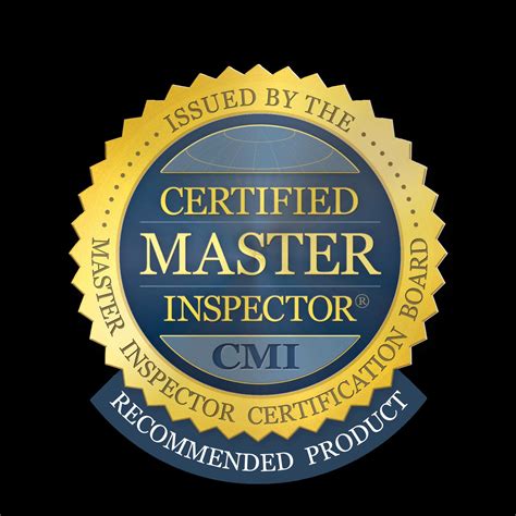 New Free Certified Master Inspector Logos Certified Master Inspector Cmi Discussion